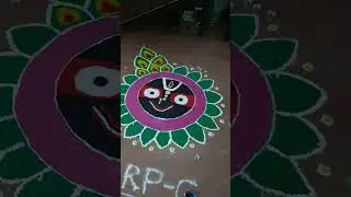 Rangoli In Office of JSW Barbil Odisha