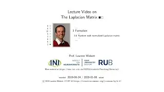 LM 3.6 - Laplacian Matrix (2 min)
