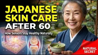 Japanese Skin Care Habits After 60 💧✨ How Seniors Stay Healthy Naturally | Senior Fitness Pro