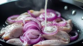 Sojasauce Hähnchenbrust mit Reis! Unglaublich lecker! ASMR ❤️❗