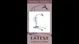 Joerns Hoyer Advance-E Portable Electric Patient Lift with LCD Display Screen