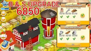 HAY Day How To UPGRADE BARN & SILO 6850 AND GAMEPLAY LEVEL 205#hayday #farming #games #trending 