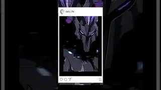 Ashborn vs Demon King Baran☠️ #solo leveling #manhwa #edit