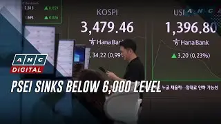 PSEi sinks below 6,000 level | ANC