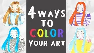 4 Ways to Color your Art