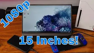 15 inch Miktver 1080P Portable Monitor - Showcase