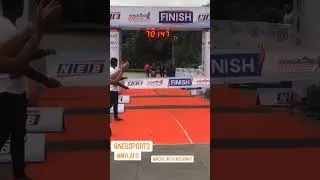 BANGALURU 10 K MARTHON WINNER VIVEK MORE 2022 10K WINNER
