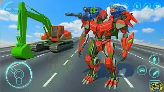Excavator Robot transformers: Mech Multiple Transform Game Part 12 - Android Gameplay