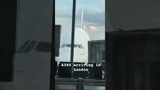 A380 at London Heathrow #plane #heathrow #planes #travel #airport #london #aviation #bucketlist