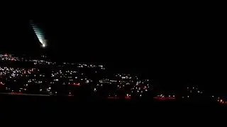 Despegue de noche desde R&iacute;o Gallegos | Boeing 737-800 Aerol&iacute;neas Argentinas