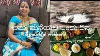 Amma Mane Vlog | A Day at My Mother&rsquo;s Home 🏡 | Family Time Special