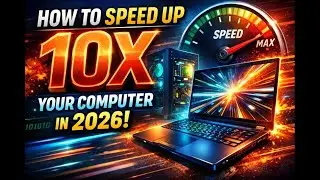 How to Make Your Laptop & PC 10X Faster? 🚀⚡🚀 Top Tips (2026)