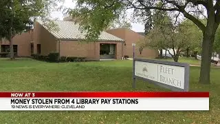 Money stolen from 4 Cleveland library pay stations