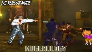 Dora vs Richie Richard & Eddie Hitler - 1v2 Versus Mode - MUGEN