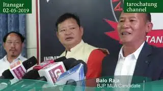 Balo Raja, MLA Candidate Denies Demand for Re Polling