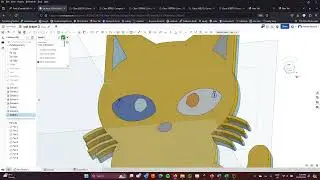 Onshape tracing for sumobot face part 2