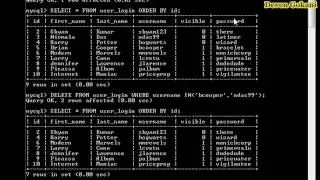 MySQL Tutorial for Beginners Part 4 Deleting Data From a Database