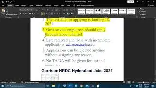 Garrison HRDC Hyderabad Jobs 2021 For Civil Teacher Eligibility Criteria