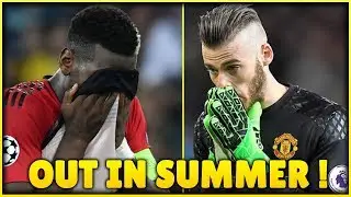 (TOP 5) Players MAN UTD Could SELL In Summer 2019 | TRANSFER NEWS ft. Pogba & De Gea