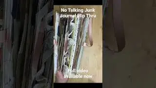 No talking flip thru, beginner junk journal ideas. Check out the full video on my channel.