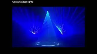 Wonsung dj laser lights  powerful professional 3D graphics laser