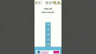 Brain Puzzle:IQ Challenge. Level 281-290. Walkthrough.