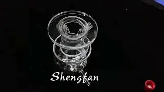 Premium Custom Double-Layer Photocatalytic Reactor Corrosion-Resistant Transparent Quartz Glass Inst