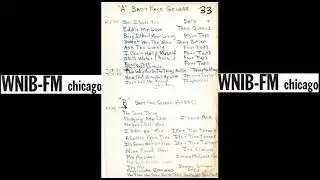 Baby Face George - RADIO AIRCHECK - WNIB - 1985 - Tape 33