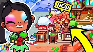 СТРОЮ МАГАЗИН НОСКОВ 🧦 - СЕКРЕТЫ ⛄  НОВОГОДНЕЕ ОБНОВЛЕНИЕ 🎄 в AVATAR WORLD !