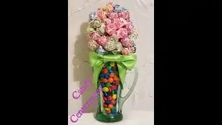 Candy Centerpiece DIY Do It Yourself DRKHARE7777