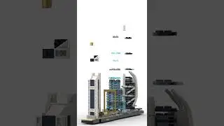 Lego 21052 Dubai #shorts #lego #funny #viral #trending #satisfying #like #youtube #subscribe #share