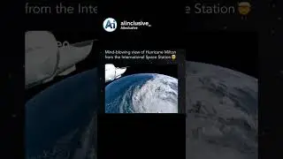 This breathtaking view of Hurricane Milton from the International Space Station
