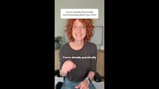 You're already communicating psychically with your pet