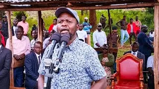 Natembeya Decries Slow Suam Border Works, Warns Against Illegal Land Grabs