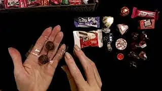ASMR | Valentine's Candy Box Show & Tell Part 1 (Whisper)