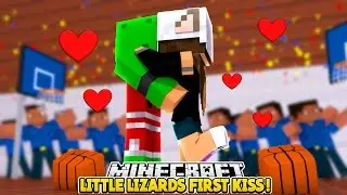 LITTLE LIZARDS FIRST KISS!!! - Minecraft Little Club Adventures