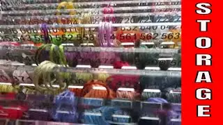 121stitch Threads Organizer Box. Do It With Me! #121stitch #crossstitch