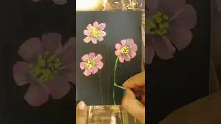 Flower painting 🖌️🎨 #art #jayaart  #flowerpainting
