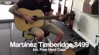 Martinez Timberidge TR-1SBP Acoustic Guitar