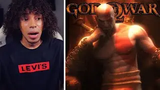 Non-God Of War Fan BEATS God Of War 1 (2005) For The First Time! (Ending Reaction)