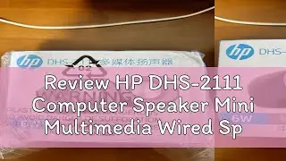 Review HP DHS-2111 Computer Speaker Mini Multimedia Wired Speaker PC with 3.5mm Single Plug Connect
