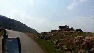 الطريق من شاغوريت الى الموزرة