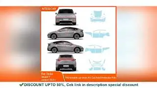 For Tesla Model Y Juniper 2025+ PPF TPU Transparent Body Accessories Styling Pre-Cut Paint