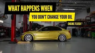What Happens When You Don't Change Your Oil? | Engine Flush On A F80 M3