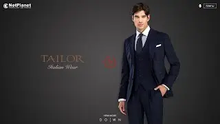 🚀 Web Design - Tailor Italian Wear