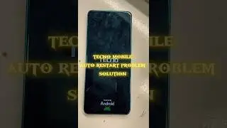 tecno mobile auto restart problem solution  #trendingvideo #ytshorts #fixproblem #restartphone