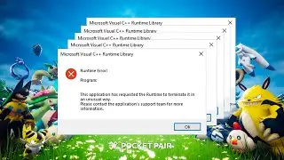 QUICK FIX! Microsoft Visual C++ Error on Mac! (Palworld Fix Too!)