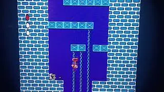 Classic 1988 Nintendo NES Super Mario Bros 2 Mario Madness world 1-3 as Mario Monday January 26 2026