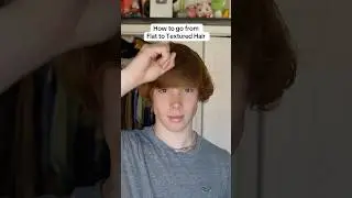 Как превратить гладкие волосы в текстурированные (@basedbodyworks)