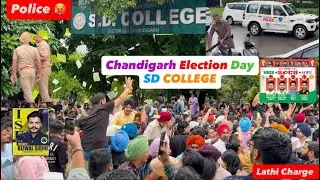 SD COLLEGE ELECTION DAY | CHANDIGARH | STUDENT COUNCIL ELECTION 2025| HEATED ARGUMENT | FIGHT 🤬